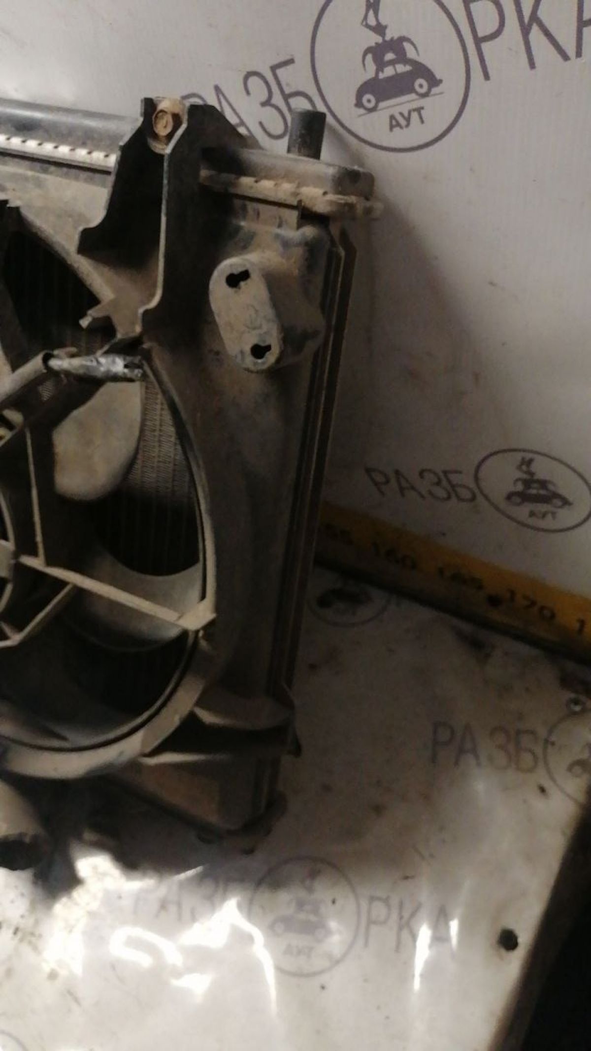 Радиатор основной с вентилятором  Kia Spectra I, 6000 рублей, Тольятти