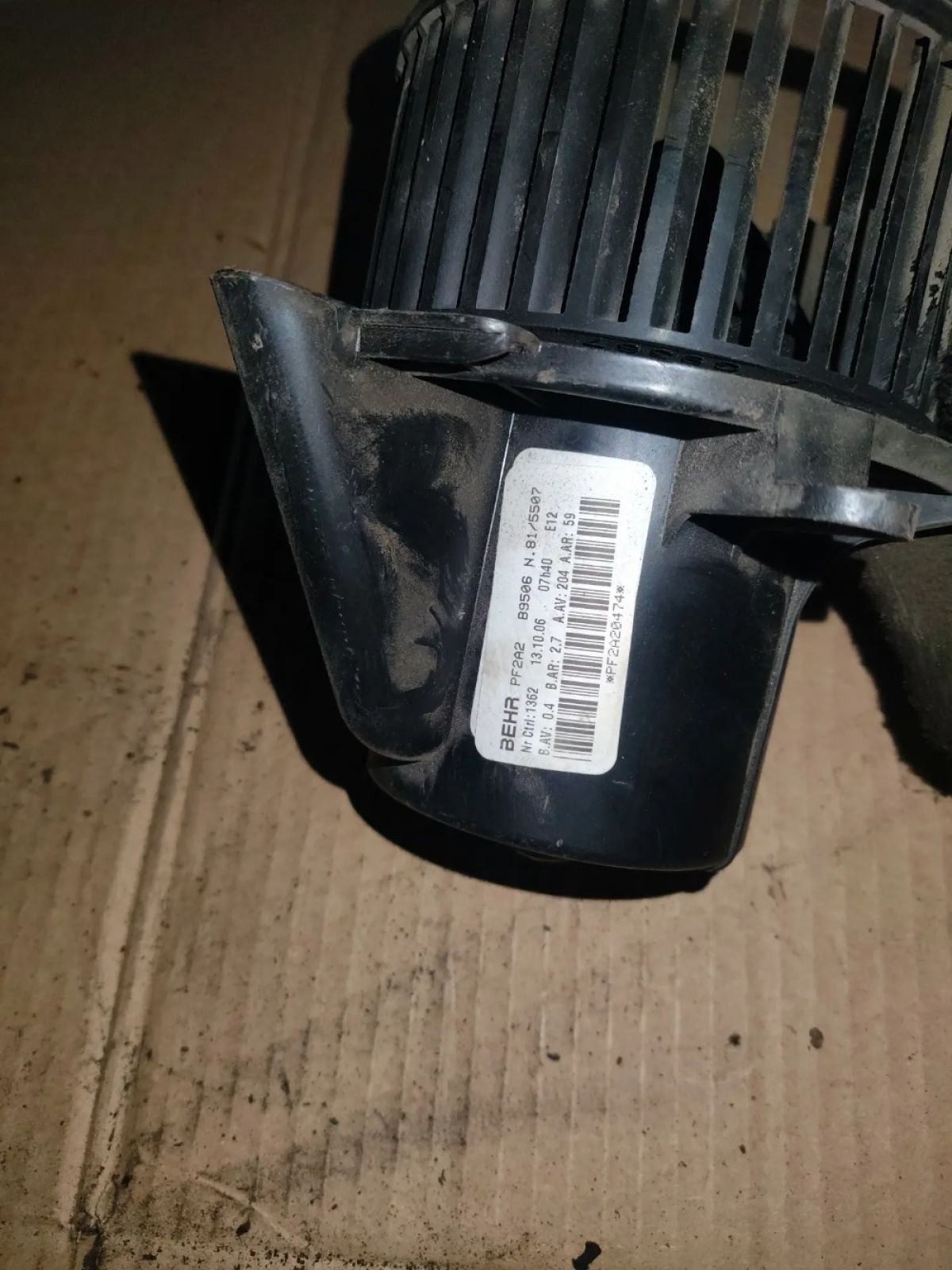 Моторчик отопителя Citroen C4, Peugeot 307, 3000 рублей, Тольятти