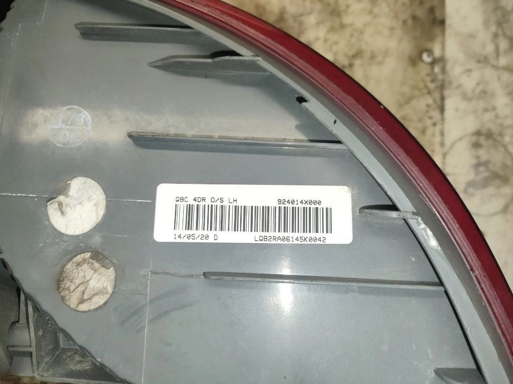 Фонарь задний наружный левый скол Kia Rio 3, 7000 рублей, Тольятти