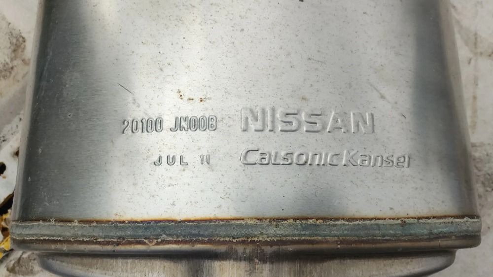 Глушитель выхлопных газов Nissan Teana 2 J32, 6000 рублей, Тольятти