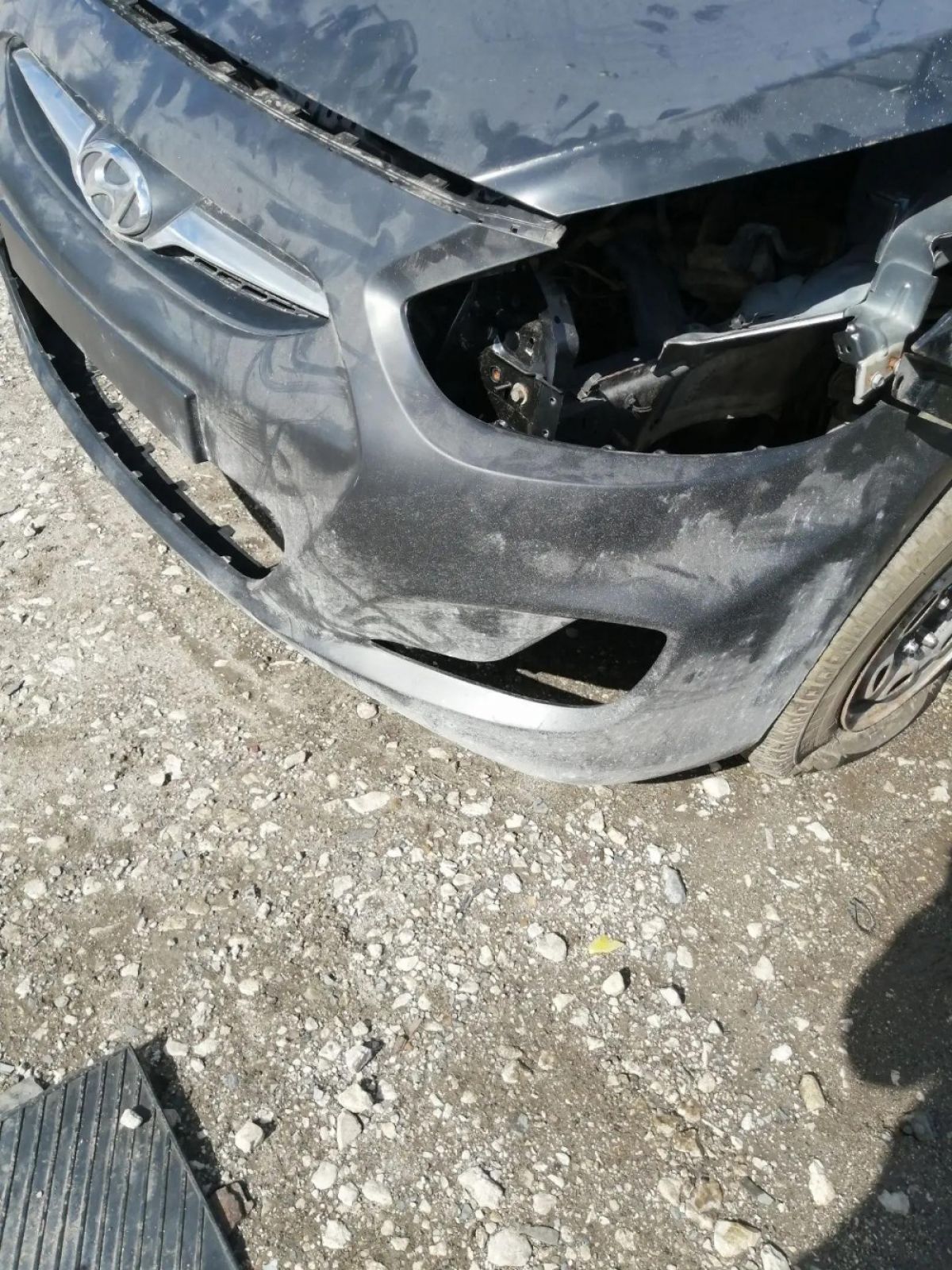 Бампер передний Hyundai Solaris, 5000 рублей, Тольятти