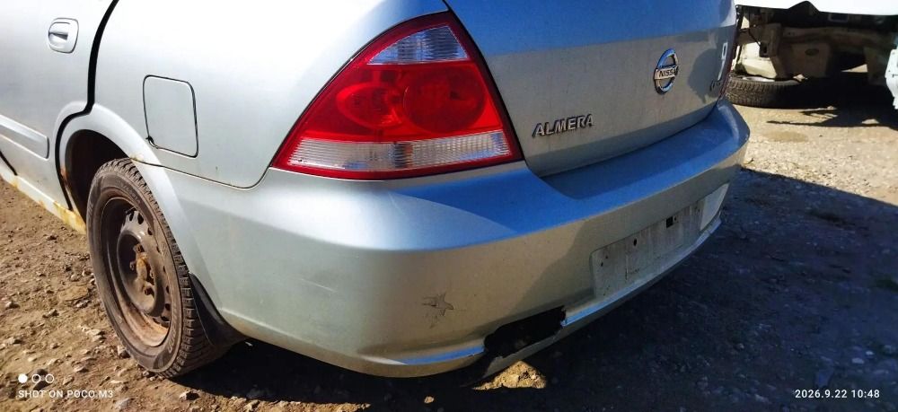 бампер задний разрыв Nissan Almera Classic I B10, 20000 рублей, Тольятти